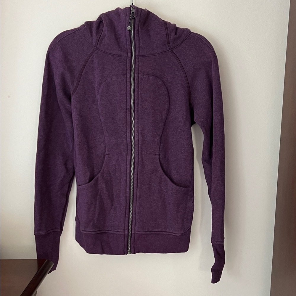 Lululemon Athletica Lavender Zip-Up Jacket